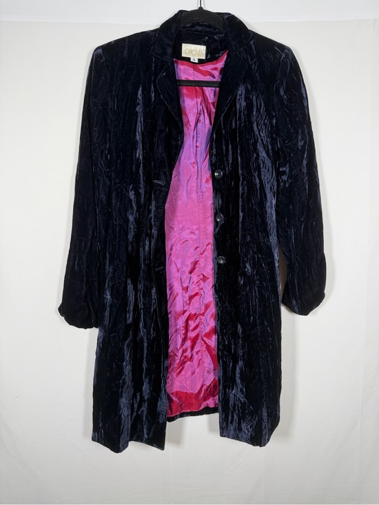 Cache Jackets & Blazers - Vintage Cache Whimsigoth Steampunk Velvet Long Blazer Coat